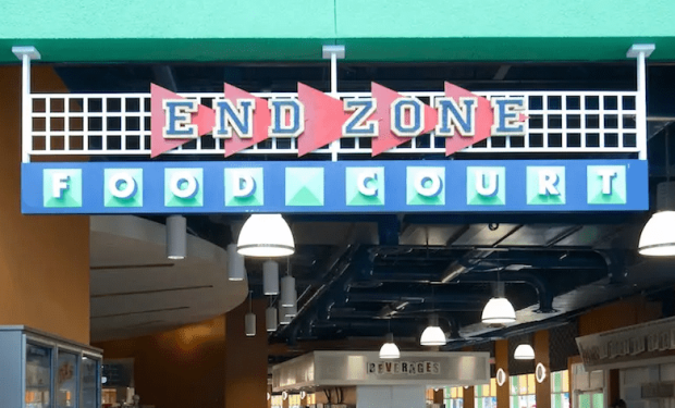 End Zone Food Court at Disney’s All-Star Sports Resort